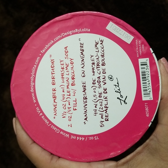 Lolita Love My Wine - Welcome to November Wine Glass - Picture 9 of 11